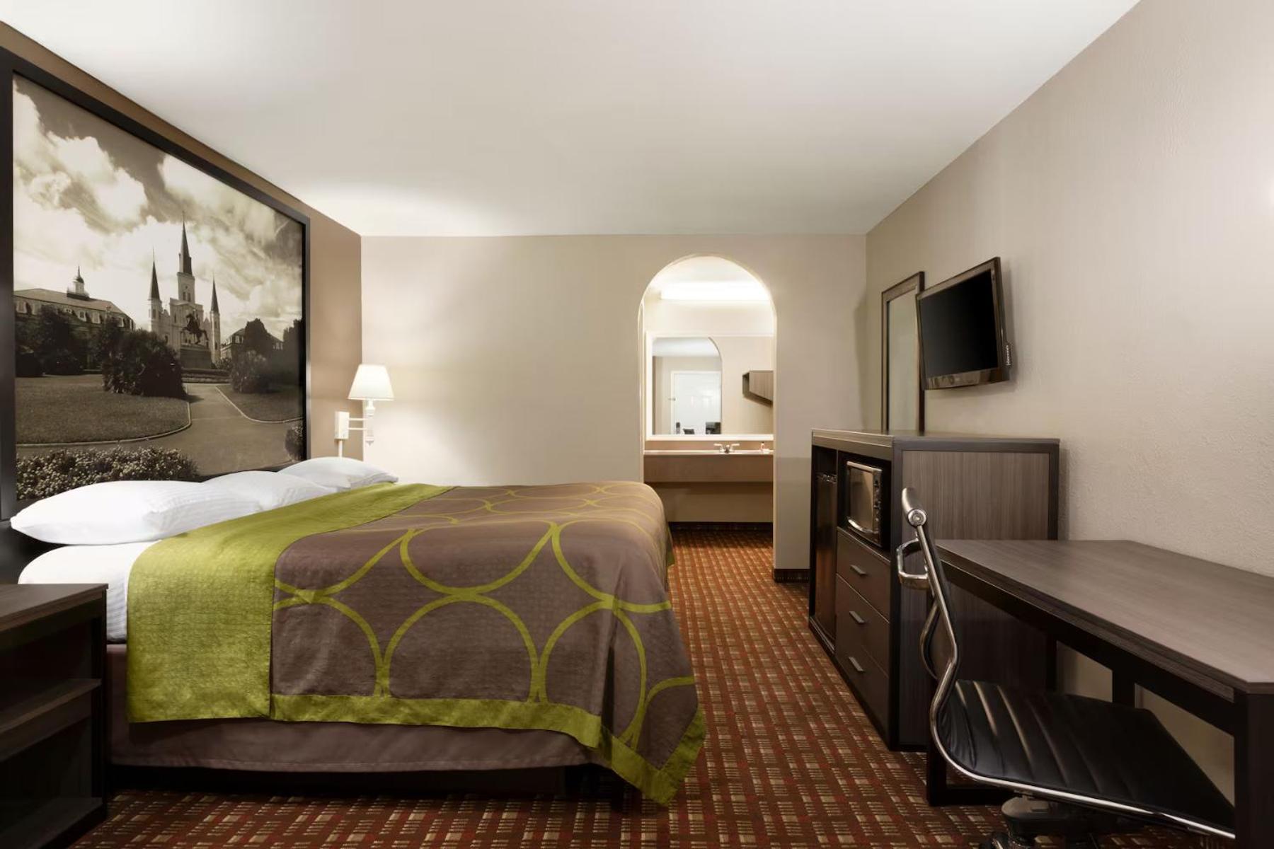 Super 8 By Wyndham Lake Charles Northeast Buitenkant foto